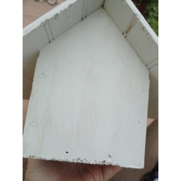 Hand Made Hand Painted Seven Peanuts Characters Birdhouse One Of A Kind Mint - Picture 9 of 9